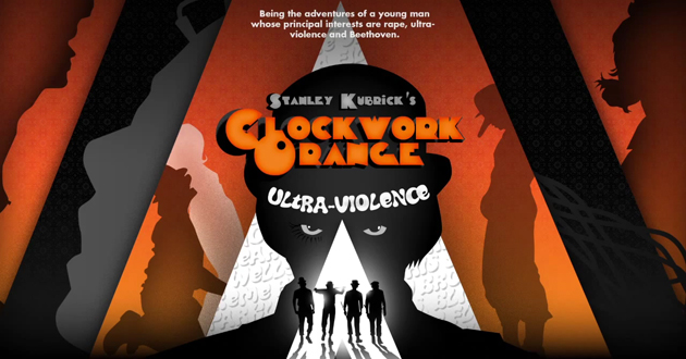 La naranja mecánica, de Stanley Kubrick