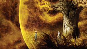 Xibalbá, la nebulosa de una estrella que agoniza, es el inframundo Maya, y allí se dirige Tom para salvar a su árbol.