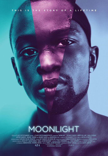 Póster de 'Moonlight', una película dirigida por Barry Jenkins.