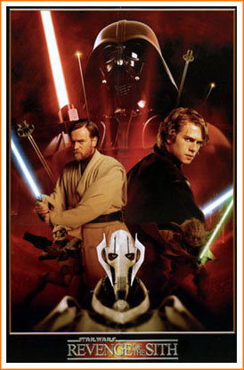 Cartel del III Episodio de 'Star Wars'.