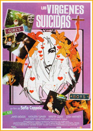 Cartel de 'Las vírgenes suicidas', la ópera prima de Sofia Coppola.