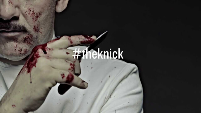 PÃ³ster de 'The Knick', serie dirigida por Steven Soderbergh para Cinemax.