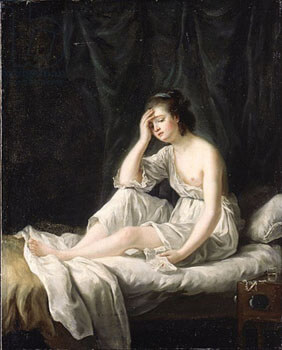 La Virtud dudando, de Marie-Louise-Élisabeth Vigée-Lebrun.